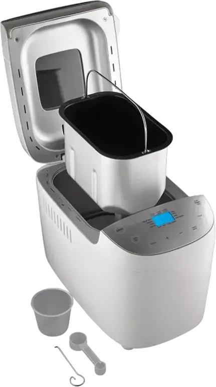 Gorenje BM1600WG Bread Maker, 850W, 1600g Max Loaf, 16 Programs including Gluten-Free, Digital LCD Display, Delayed Start, White
