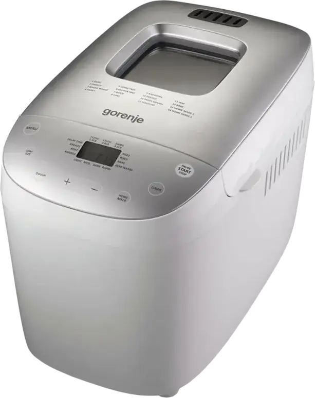 Mașină de pâine Gorenje BM1600WG, Alb