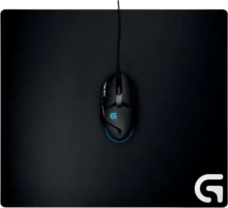 Logitech G640 Gaming Mouse Pad, Cloth Surface, Rubber Base, 460 x 400 x 3 mm, Black, 943-000089