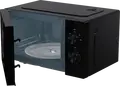 Cuptor cu Microunde Hisense H20MOBP1, Independent, Capacitate 20L, Putere 700W, 5 Nivele de Putere, Control Mecanic, Defrost Rapid, Negru