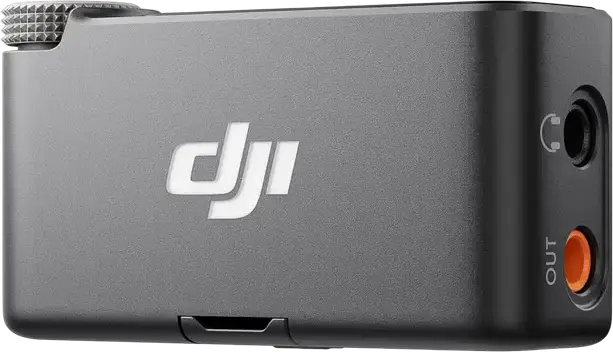 DJI Mic 2 Wireless Lavalier Microphone System with 2 TX and 1 RX, 32-bit Float Internal Recording, Intelligent Noise Cancelling, 250m Range, Shadow Black