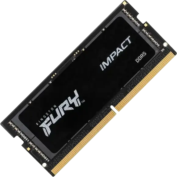 Оперативная память для ноутбука Kingston FURY Impact KF548S38IB-32 32ГБ DDR5 4800МГц CL38 262-Pin SO-DIMM Dual-Rank Non-ECC Intel XMP 3.0 PnP