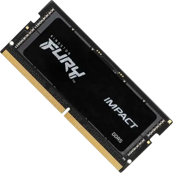 Оперативная память для ноутбука Kingston FURY Impact KF548S38IB-32 32ГБ DDR5 4800МГц CL38 262-Pin SO-DIMM Dual-Rank Non-ECC Intel XMP 3.0 PnP