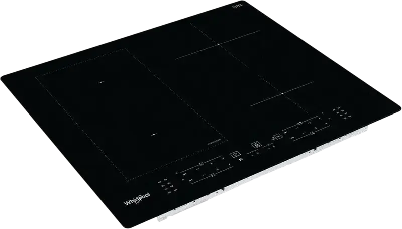 Whirlpool WL B8160 NE Built-in Induction Hob, 4 Zones with FlexiCook, Vitroceramic Glass, Touch Control, Timer, Keep Warm, Black, 590x510 mm