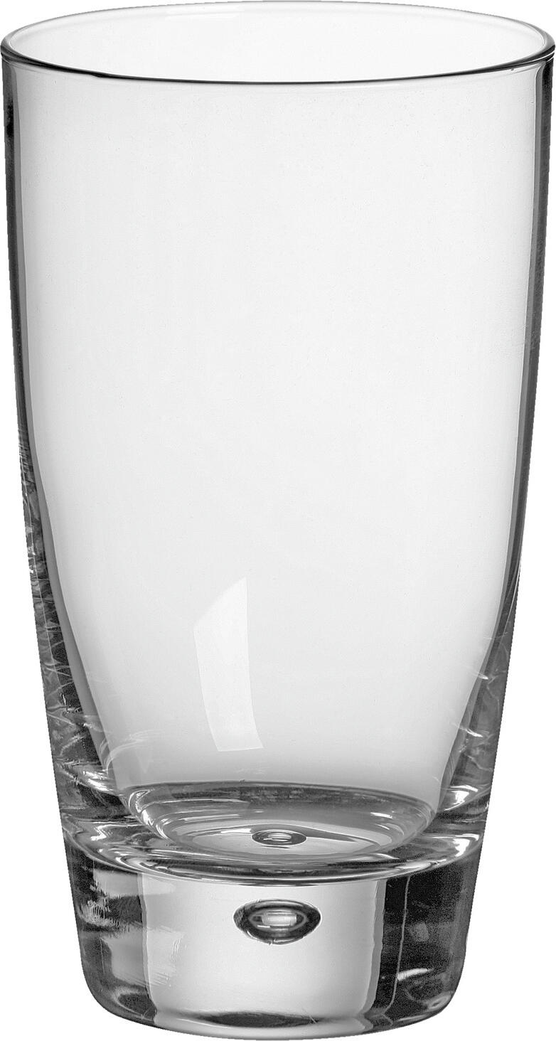 Bormioli Rocco Bormioli Luigi S.p.A. Drinking glass Luna Trinkglas Luna Drinking glass Luna; 340 ml, 7.6x13.7 cm (ØxH); transparent; 12 piece / pack Trinkglas Luna; 340 ml, 7.6x13.7 cm (ØxH); transparent; 12 Stück / Pack Drinking glass with ice base. Dishwasher safe. Trinkglas mit Eisboden. Spülmaschinenfest.