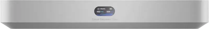 Router Ubiquiti UniFi Cloud Gateway Fiber UCG-Fiber Desktop, Procesor Quad-core ARM Cortex-A73 2.2GHz, 3GB RAM, Porturi 10G SFP+ si RJ45, IDS/IPS 5Gbps