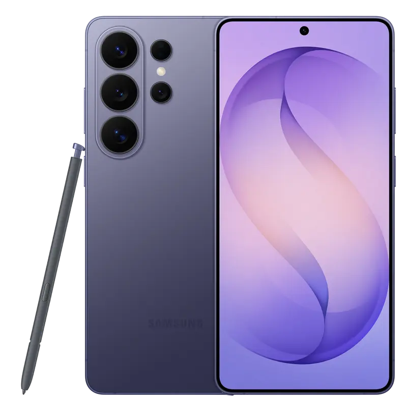 Samsung Galaxy S26 Ultra SM-S948B Smartphone, 6.9" Dynamic LTPO AMOLED 2X 120Hz, Snapdragon 8 Elite Gen 5, 200MP Quad Camera, S Pen, 5G, Android 16, Cobalt Violet, 512 GB, 12 GB RAM