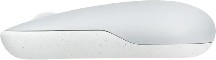 ASUS Marshmallow Mouse MD100 Wireless Bluetooth & 2.4GHz Optical Mouse, 1600dpi, Symmetrical Ambidextrous Design, Magnetic Covers, Grey