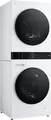 LG WT1210WWF WashTower Masina de Spalat si Uscat Integrata, 12kg Spalat/10kg Uscat, Pompa de Caldura, 1400rpm, Motor Inverter, ThinQ, Alb/Negru