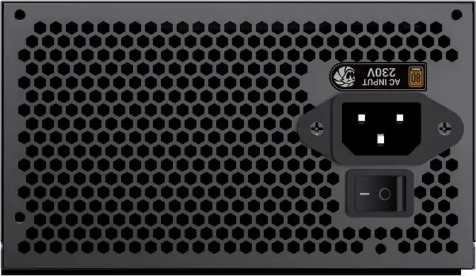 Блок питания Gamemax GE-650 650W, 80 Plus Bronze, ATX 3.1, PCIe 5.1 с разъемом 12VHPWR, Active PFC, вентилятор 120мм, черный