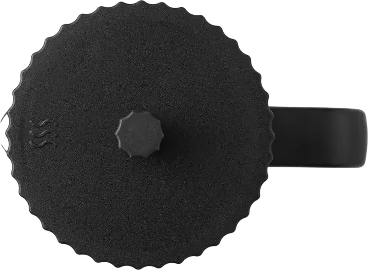 Presa pentru cafea RESTO 90531 Keid 1L, Sticla Borosilicata Rezistenta la Caldura cu Carcasa de Plastic Ribat, Filtru Inox, Negru