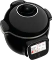 Tefal Cook4me Touch CY912830 Multifunctional Multicooker, 6L Ceramic Bowl, 1600W, Wi-Fi Smartphone Control, 13 Auto Programs, Pressure Cooker, Black