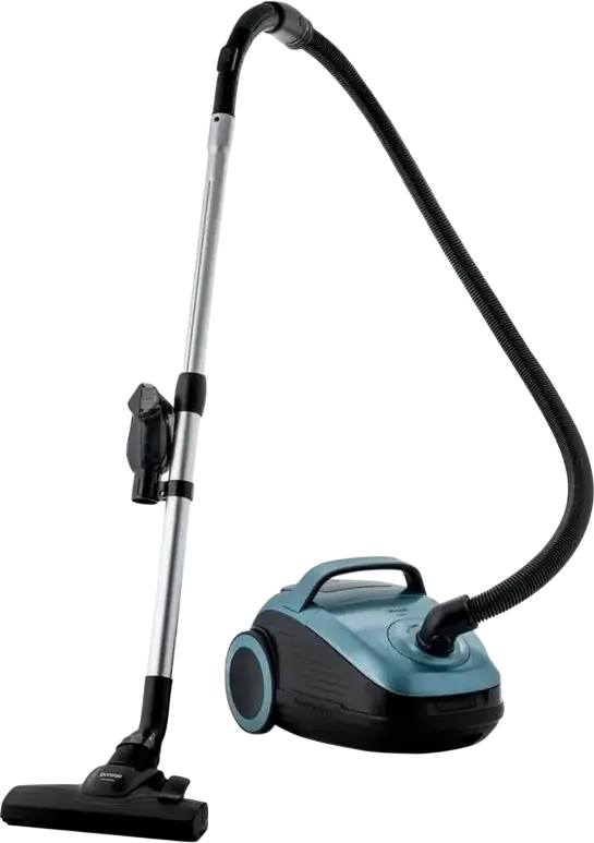 Gorenje VC2328G6MBL G600 MASTER Canister Vacuum Cleaner, 2300W Motor, 470W Suction, HEPA 13 Filter, 3L Bag, Turbo Brush, Satin Light Blue