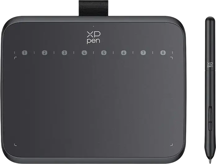 XP-Pen Deco 640 Graphics Tablet, 16384 Pressure Levels Battery-Free Stylus, 5080 LPI Resolution, USB Type-C, Windows MacOS Linux Android Chrome OS