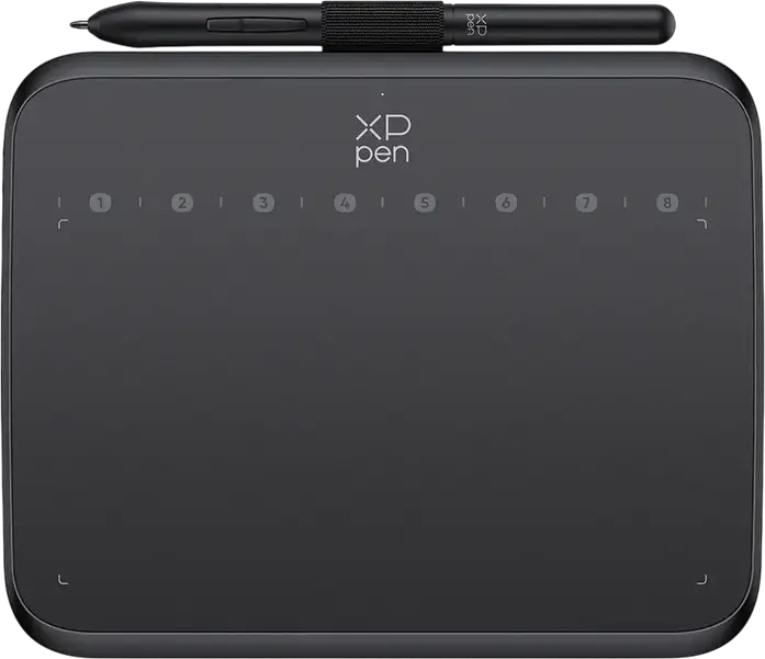 XP-Pen Deco 640 Graphics Tablet, 16384 Pressure Levels Battery-Free Stylus, 5080 LPI Resolution, USB Type-C, Windows MacOS Linux Android Chrome OS
