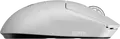 Mouse Gaming Wireless Logitech G PRO X Superlight 2, Senzor HERO 2 32K DPI, LIGHTSPEED 4000Hz, Switch-uri Hibride LIGHTFORCE, Glide PTFE, Alb, 60g