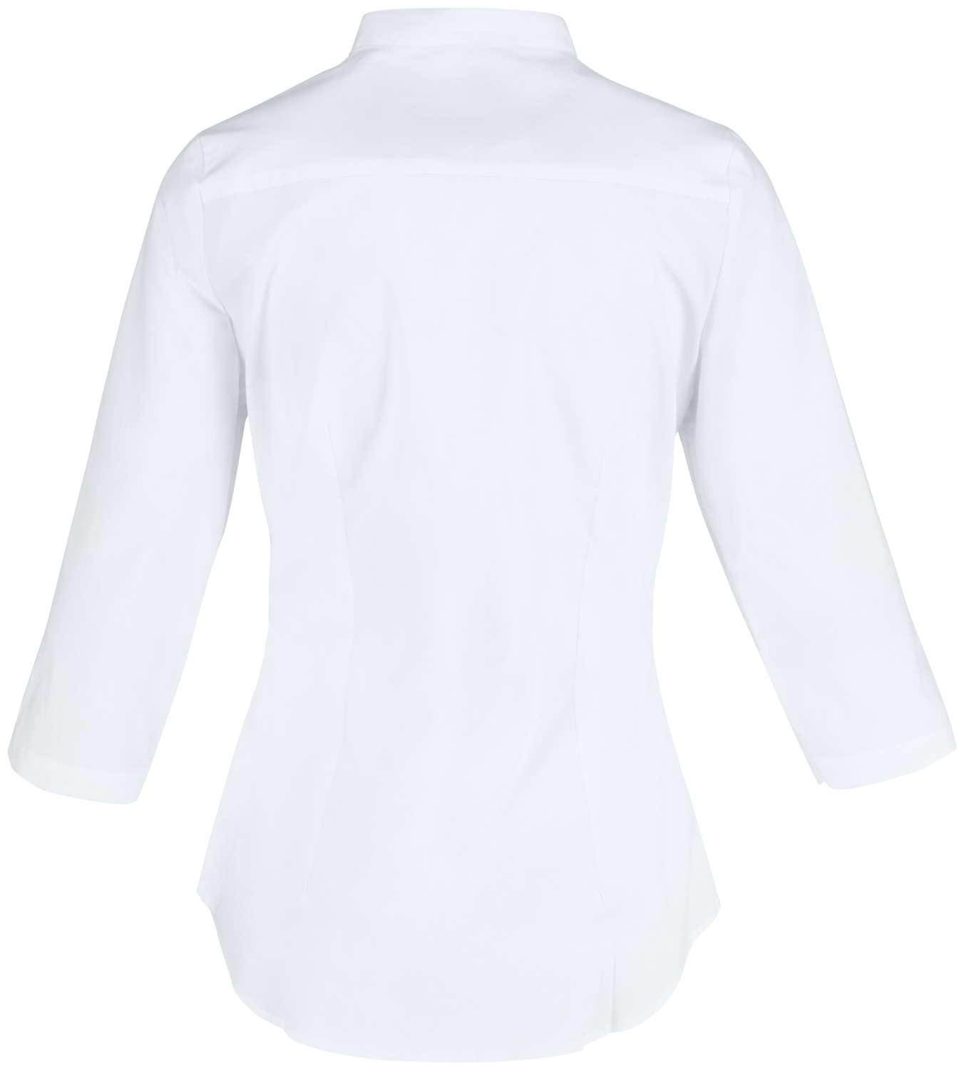 Jobeline Lani Women's Blouse, Regular Fit, Three-Quarter Sleeve, Cotton-Polyester Blend, Easy-Iron, White, OEKO-TEX Standard 100