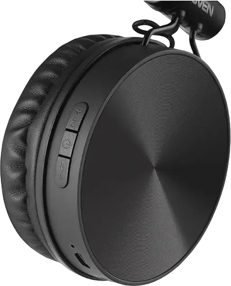 Casca Stereo Multimedia SVEN AP-B500MV Circumaurale Inchise cu Microfon Integrat, Bluetooth 4.2, Jack 3.5mm, Baterie 12h, Negru