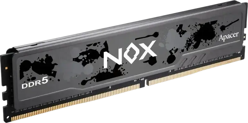 Memorie RAM Apacer NOX 16GB DDR5 5600MHz PC5-41600 CL40 UDIMM AH5U16G522MBAA-1 cu Radiator si Intel XMP 3.0