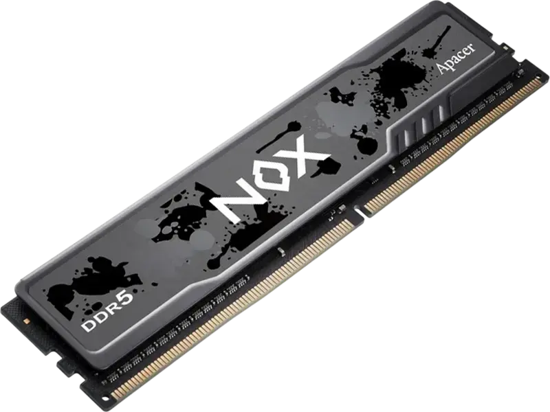 .32GB DDR5- 5600MHz    Apacer NOX (AH5U32G56C522MBAA-1), CL40-40-40, 1.25V, Intel XMP 3.0, w/HeatSre