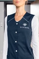 Jobeline Erika Women's Tunic, Size 34, Sleeveless V-Neck Medical Scrub, 65% Polyester 35% Cotton, OEKO-TEX Standard 100, Durable and Crease-Resistant