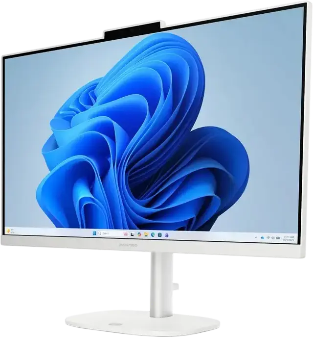 All-in-One HP OmniStudio 24-cu0099ci, Intel Core Ultra 5 120U, 12GB DDR5, 512GB SSD, 23.8" FHD IPS, NVIDIA GeForce RTX 4050, FreeDOS, Alb