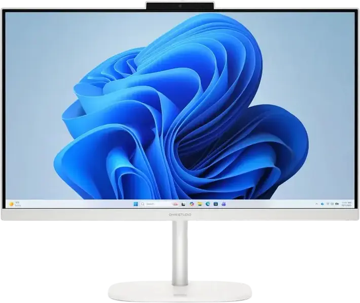 All-in-One HP OmniStudio 24-cu0099ci, Intel Core Ultra 5 120U, 12GB DDR5, 512GB SSD, 23.8" FHD IPS, NVIDIA GeForce RTX 4050, FreeDOS, Alb