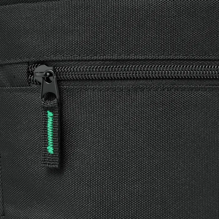 Rivacase 5567 Gremio-ECO Urban Rolltop Backpack, 15L, RPET Recycled Polyester, 15.6 inch Laptop Compartment, Black