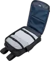 Rivacase 8461 ECO Travel Laptop Backpack for 17.3 inch Laptops and 10.5 inch Tablets, Eco-friendly rPET Polyester, Ergonomic Design, Black