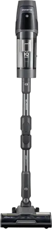 Polaris PVCSDC3000 Wi-Fi IQ Home Vertical Cordless Vacuum Cleaner, 800W, 40kPa Suction, Dry and Wet Cleaning, HEPA Filter, Li-Ion Battery, Gray
