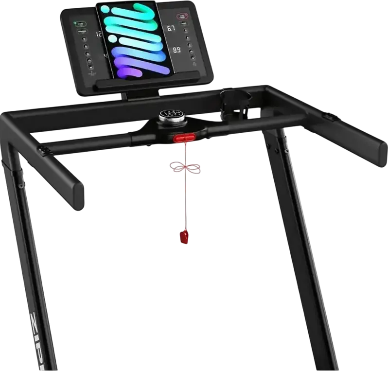 Zipro Iluzion Electric Treadmill, 1800W Motor, 20 km/h Max Speed, 15 Level Electronic Incline, 141x50 cm Belt, FlexRun Pro, Bluetooth, 150 kg Max Weight