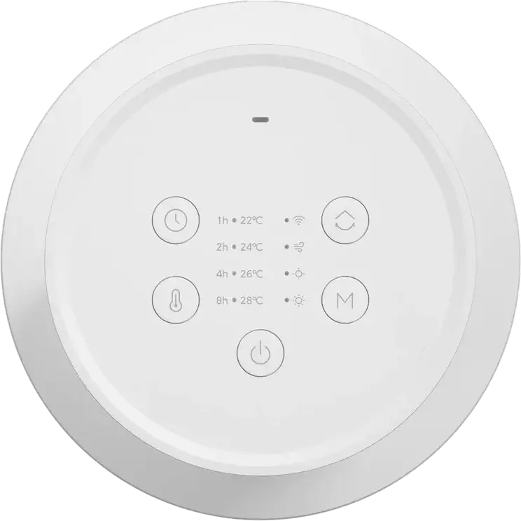 Xiaomi Smart Graphene Heater LSNFJ04ZMEU BHR084SEU 2000W PTC Ceramic Fan Heater with App Control, Google Assistant, 70 Degree Oscillation, White