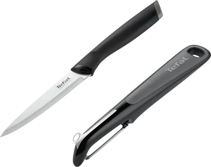 Set de Cuțite Tefal K2219255, Negru / Inox