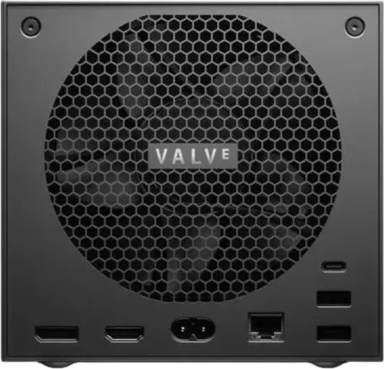 Valve Steam Machine (2026) Compact Gaming Console, AMD Zen 4 CPU, RDNA3 GPU, 16GB DDR5 RAM, 512GB NVMe SSD, SteamOS 3, 4K DisplayPort, Black