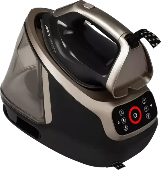 Generator de aburi Polaris PSS8010K X-Steam PRO Wi-Fi IQ Home, 3000W, Presiune 9 bar, Jet Abur 800g/min, Talpa Ceramic PRO X-SLIDE, Rezervor 2L