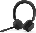 Casca Wireless Lenovo 6550 Dual-Mode ANC, Bluetooth 5.3, Anulare Activă a Zgomotului, Microfon Boom cu AI ENC, Baterie 60h, Certificare Microsoft Teams, Negru