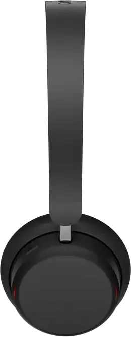 Casca Wireless Lenovo 6550 Dual-Mode ANC, Bluetooth 5.3, Anulare Activă a Zgomotului, Microfon Boom cu AI ENC, Baterie 60h, Certificare Microsoft Teams, Negru