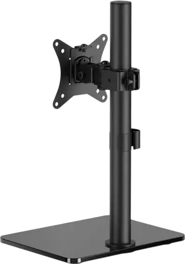Table/desk stand for  1-monitor Gembird MS-D1ST-03, 17"-32", max.9kg,  VESA: 75x75, 100x100