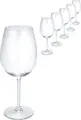Royal Leerdam Bouquet Rosé Wine Glass, 450ml Crisal Glass, High Durability, Dishwasher Safe, 20cm Height