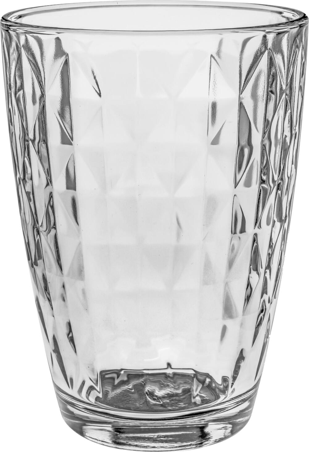 LAV HORECA Universal glass Artemis Universalglas Artemis Universal glass Artemis; 415 ml, 8.6x12.1 cm (ØxH); transparent; 6 piece / pack Universalglas Artemis; 415 ml, 8.6x12.1 cm (ØxH); transparent; 6 Stück / Pack Robust drinking glasses with faceted pattern. Dishwasher safe. Robuste Trinkgläser mit Facettenmuster. Spülmaschinenfest.