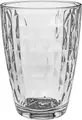 LAV Artemis Professional HORECA Highball Longdrink Glass, 415ml, Transparent Faceted Glass, Dishwasher Safe, Robust Heavy Quality