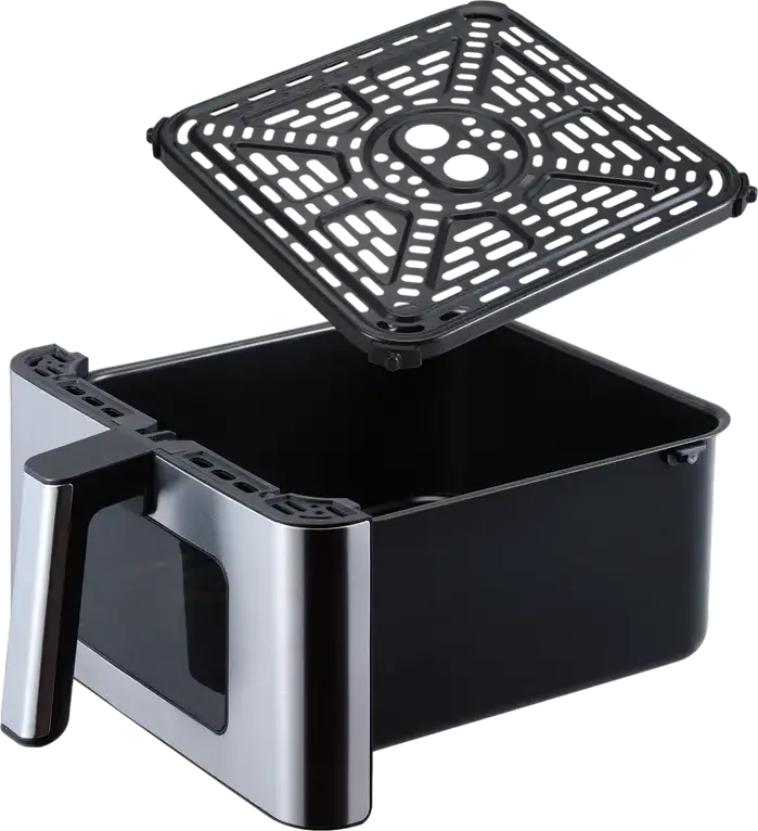 Polaris PAF 9017DWS Air Fryer Electric Convection Oven, 6.5L Capacity, 1900W, 25 Auto Programs, Touch Control, Smartphone App Support, Silver