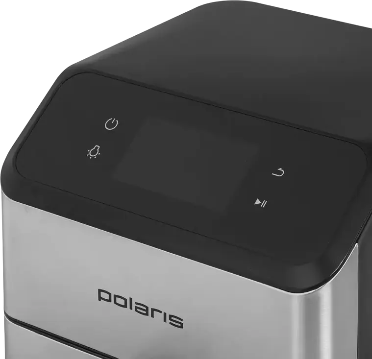 Polaris PAF 9017DWS Air Fryer Electric Convection Oven, 6.5L Capacity, 1900W, 25 Auto Programs, Touch Control, Smartphone App Support, Silver