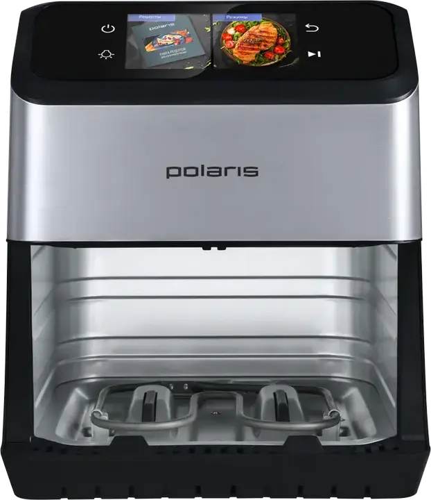Polaris PAF 9017DWS Air Fryer Electric Convection Oven, 6.5L Capacity, 1900W, 25 Auto Programs, Touch Control, Smartphone App Support, Silver