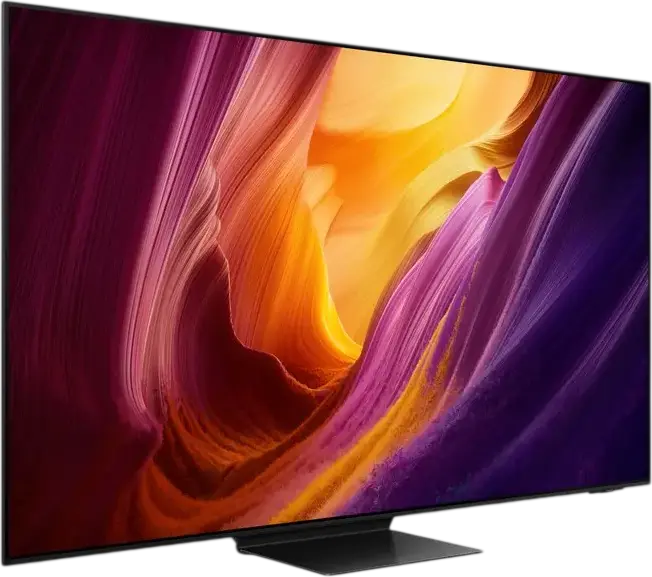 Samsung QE77S95H 77 inch QD-OLED 4K UHD Smart TV, 165Hz, HDR10+, Dolby Atmos, AMD FreeSync Premium Pro, Tizen OS, 4-Side Frameless, Black