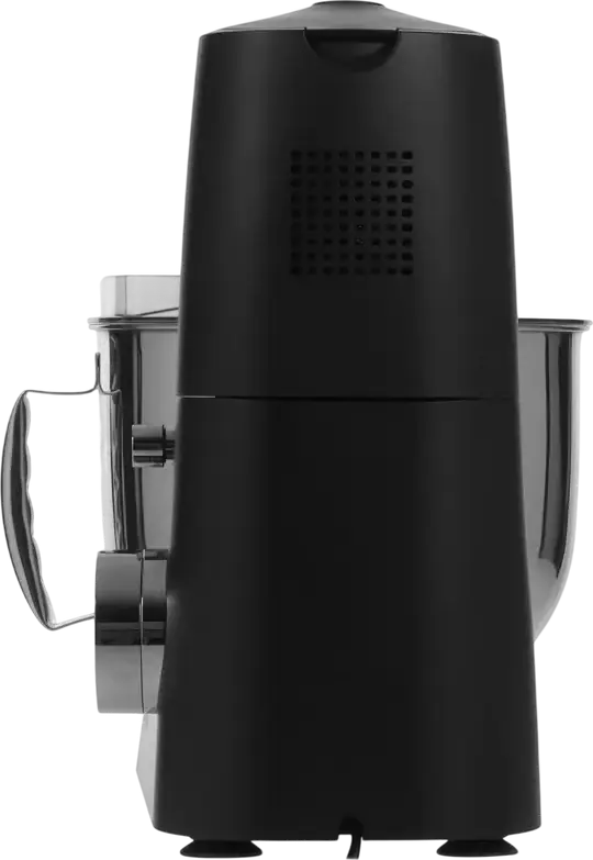 Robot de bucatarie Polaris PKM 1435 6-in-1, Mixer Planetar 1600W, Bol Inox 5L, Timer LCD, Angrenaje Otel ProGear, Carne si Blender, Negru