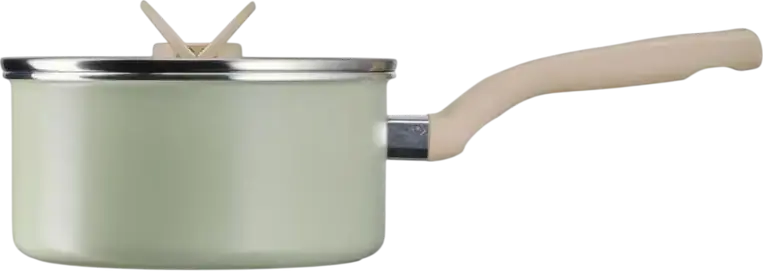 Tefal Blossom G1742324 Aluminum Saucepan 18cm 2.2L with Titanium Non-stick Coating and Glass Lid, Induction Compatible, Mint Green