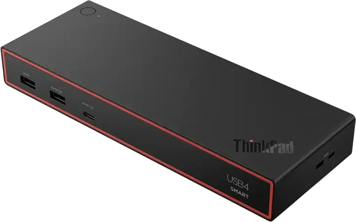 Lenovo ThinkPad USB4 Smart Dock 5500, 1xTBT 4, 4xUSB-A 3.2 G2, 2xUSB-C 3.2 G2, 2xDP 1.4, 1xRJ45(1Gb)