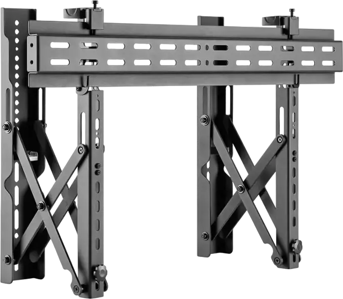 ITech VW46T Video Wall Mount System for 37-70 inch Screens, Pop-Out Function, Anti-Theft, 45kg Max Load, VESA 200x200 to 600x600, Grey Metal