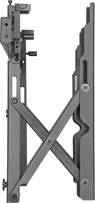 ITech VW46T Video Wall Mount System for 37-70 inch Screens, Pop-Out Function, Anti-Theft, 45kg Max Load, VESA 200x200 to 600x600, Grey Metal